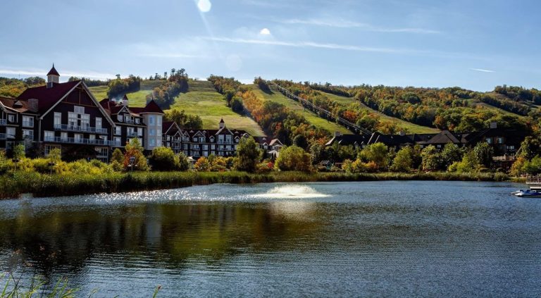 Summer in Blue Mountain | Mountains and village at Blue Mountain, Ontario | Evolve Tours