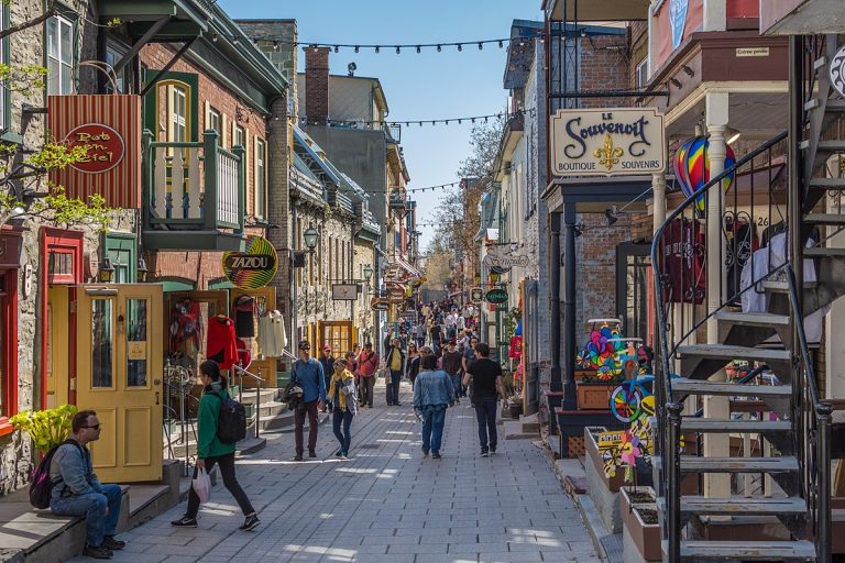 Le Petit Champlain Quebec City | Rue Petit Champlain in Quebec City | Evolve Tours