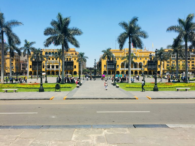 Lima Food | Plaza de Armas in Lima Peru | Evolve Tours