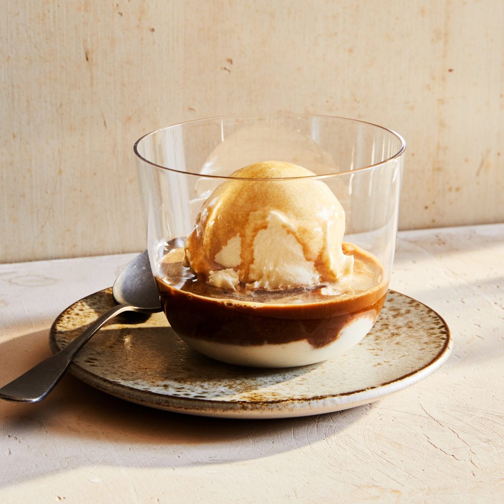 Melbourne's Coffee Scene | Affogato with espresso and ice cream | Evolve Tours