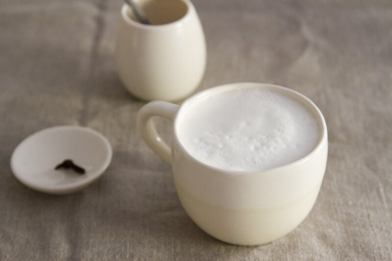 Melbourne's Coffee Scene | Frothed milk in ceramic mug | Evolve Tours