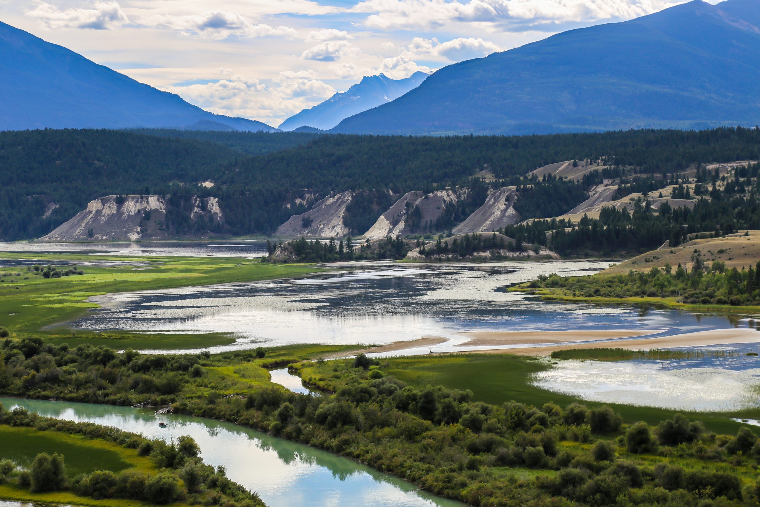 Columbia Valley | Scenic view of Columbia Valley | Evolve Tours