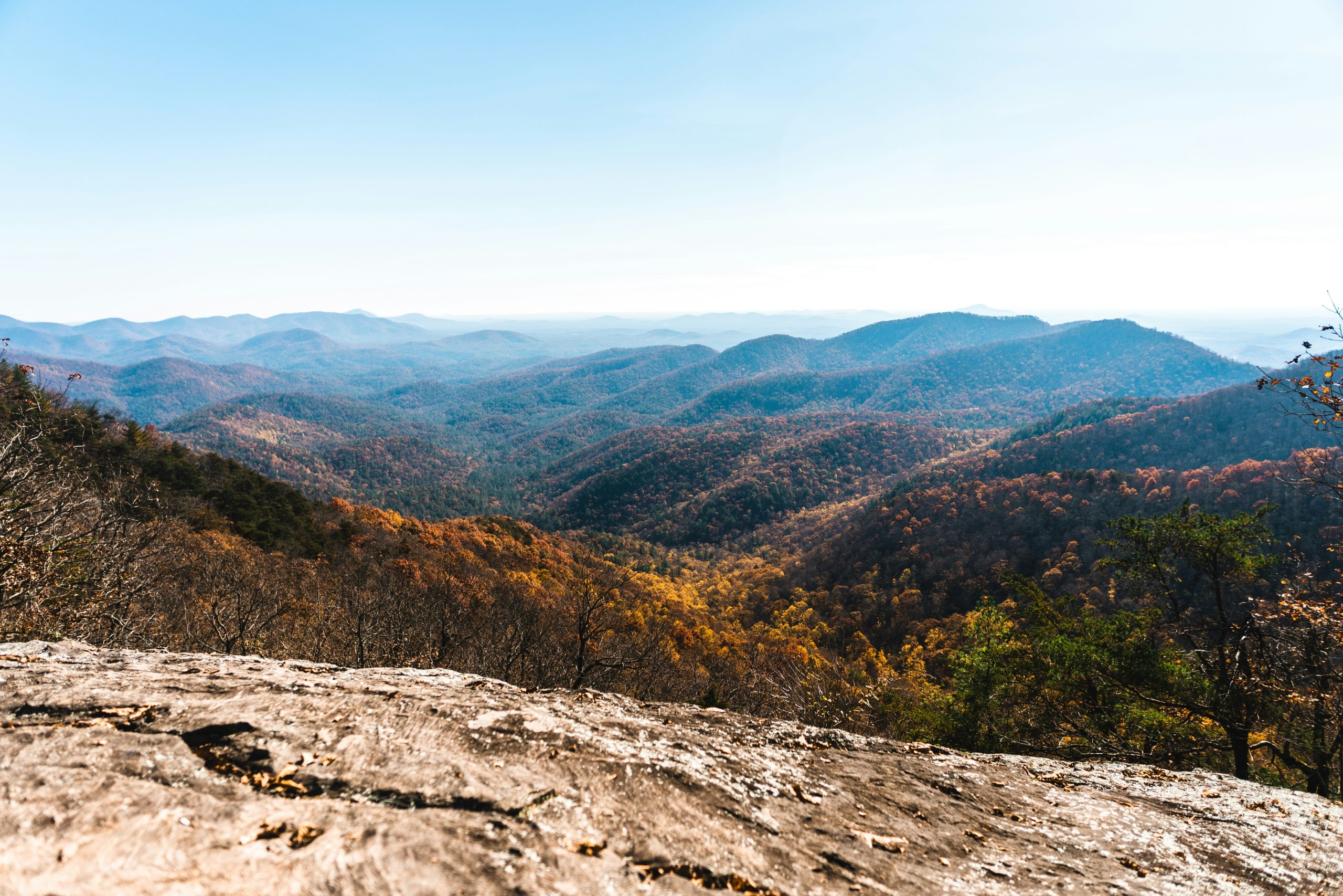 Hike Trails in the USA | Lookout point on Appalachian Trail | Evolve Tours