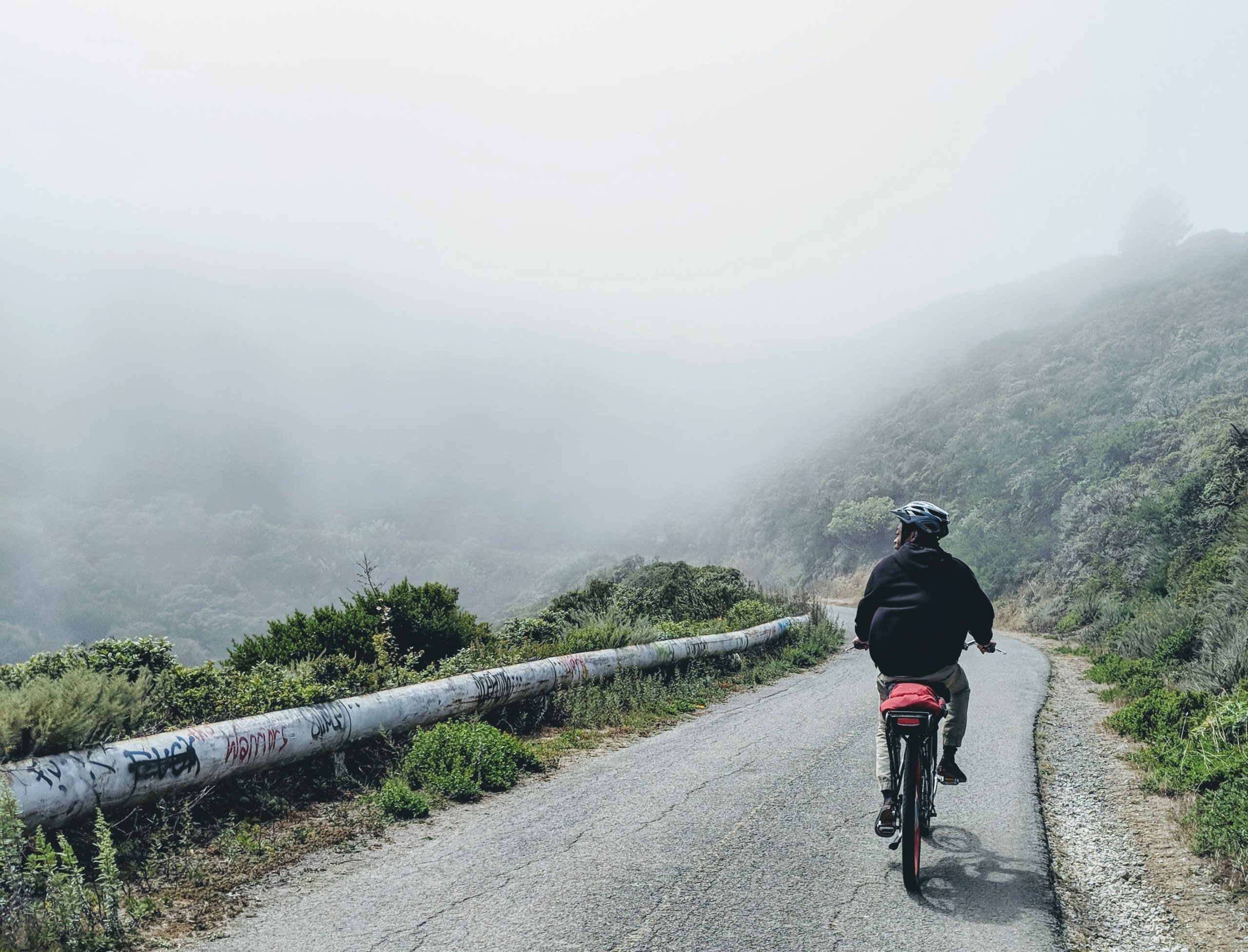 Student Biking Tours Italy | Person biking on scenic trail | Evolve Tours