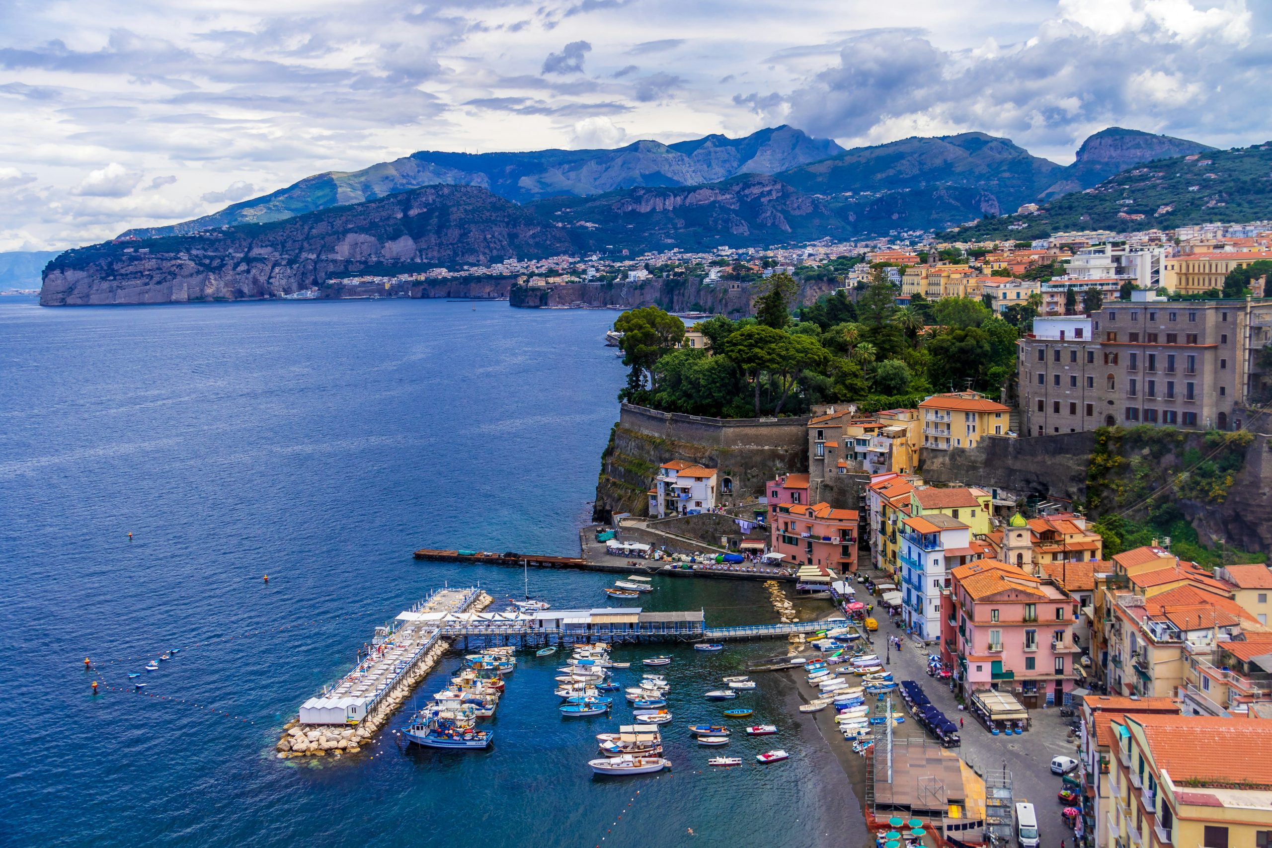 Sorrento and Capri School Trip | Scenic Sorrento coastline | Evolve Tours