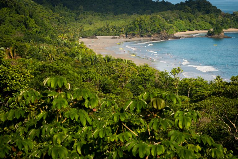 Costa Rica Student Trip | Beach coastline and rainforest | Evolve Tours