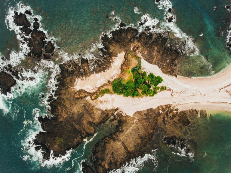 Costa Rica School Trip | Aerial view of island | Evolve Tours